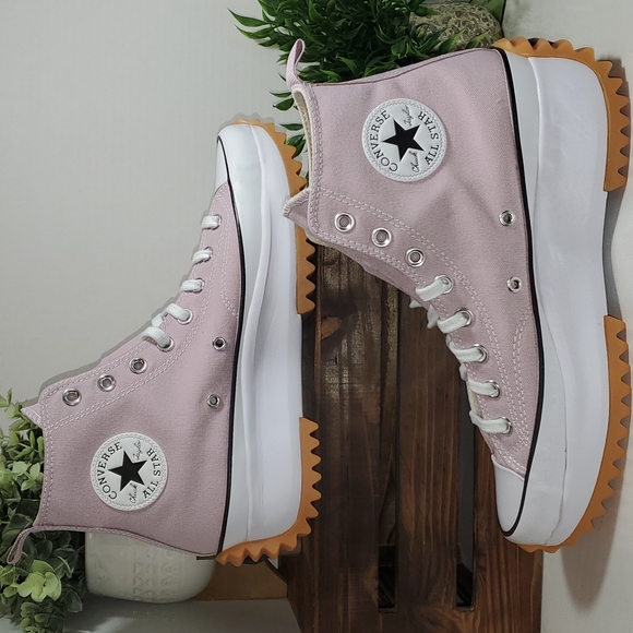 Converse Run Star Hike Unisex Recycled Seasonal Color High Top Himalayan Salt - Picture 4 of 11